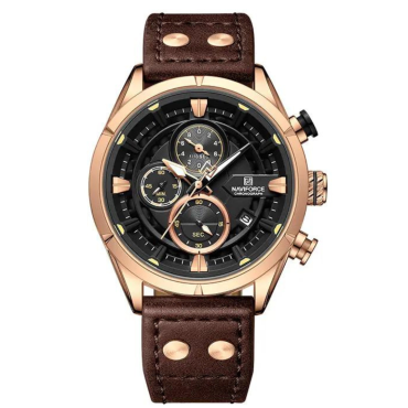 NAVIFORCE - Chronolite Brown Gold N80