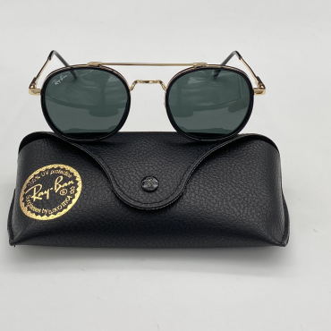 RayBan - Round Black RB2195